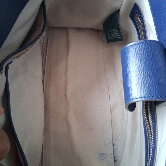 Ralph Lauren Red and Navy Women's Bag - Picture 11 of 16